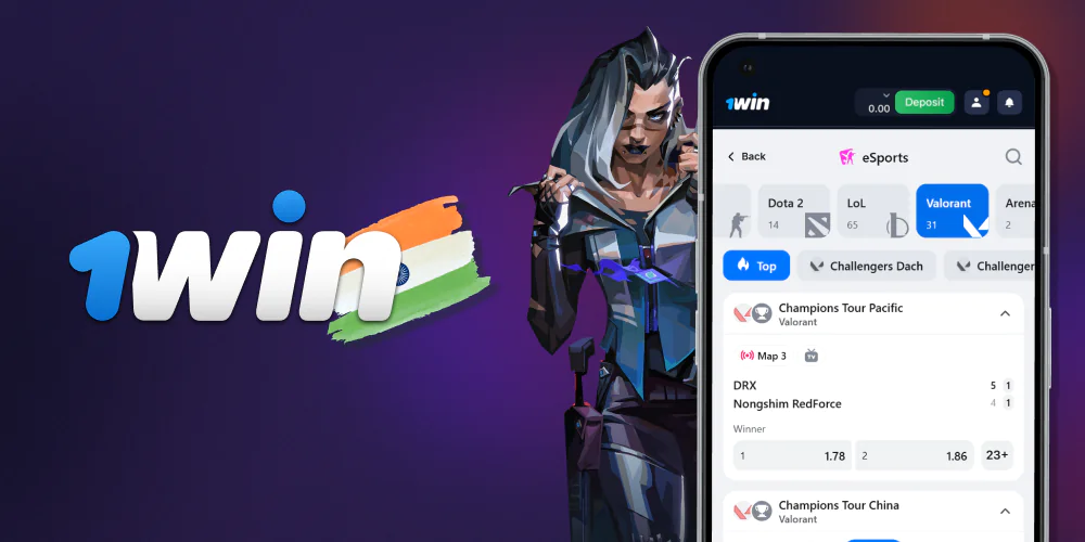 Bet on VALORANT at 1win